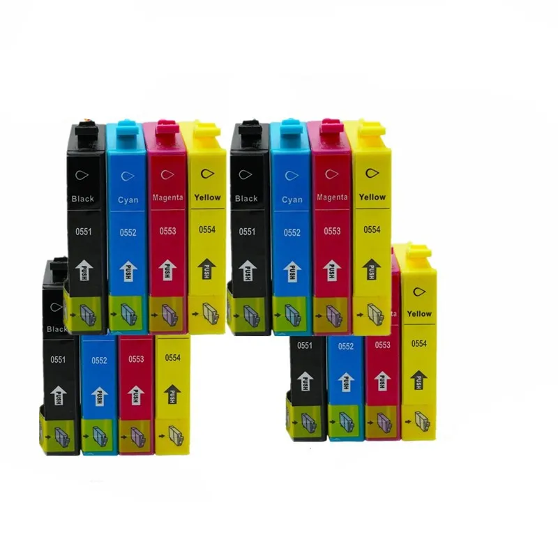 T0551 E 551 T0554 554 чернильный картридж для Stylus Photo RX420 RX425 RX520 R240 R245 Inkjer Printer|Чернильные