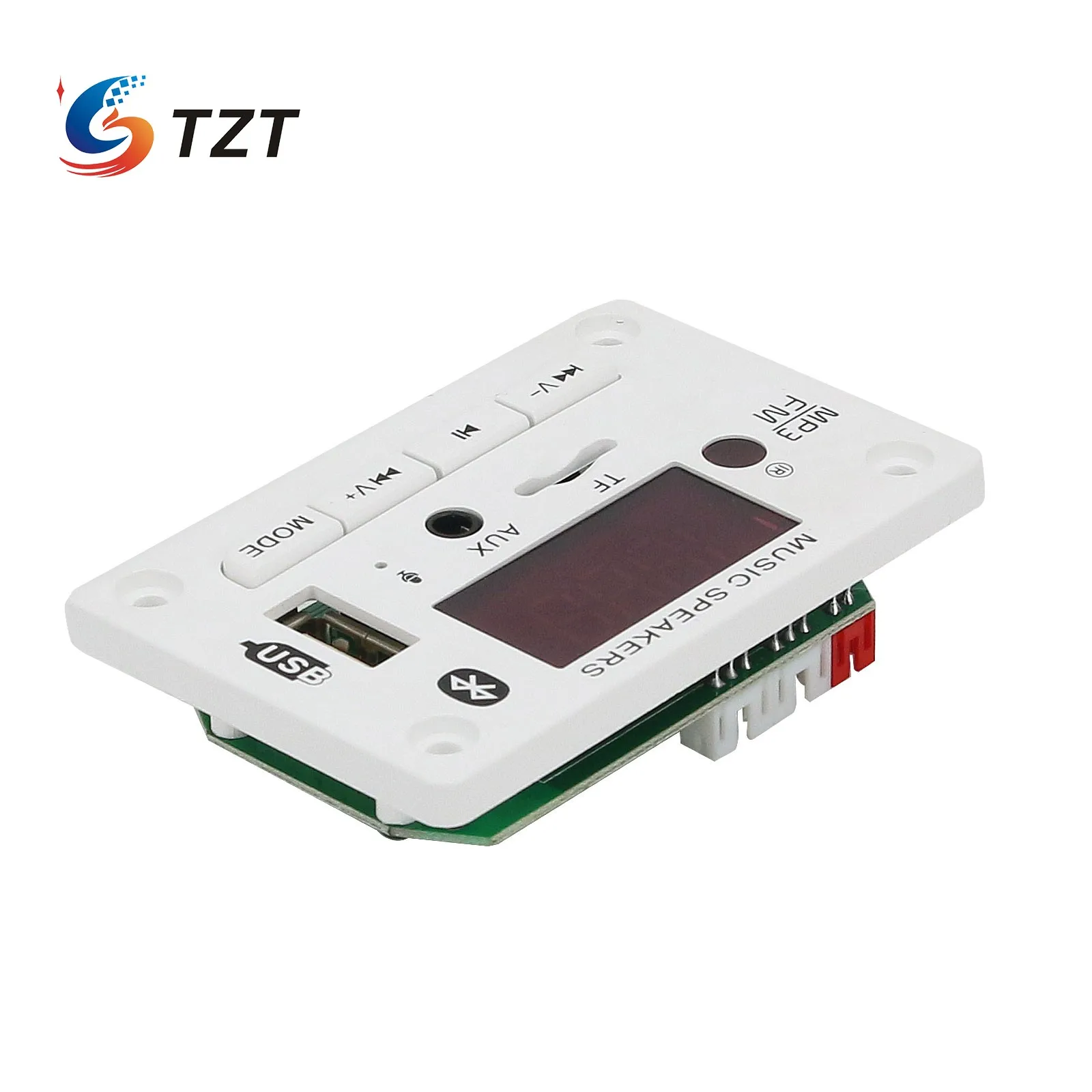 TZT 12V Bluetooth 5.0 Decoder MP3/WMA/WAV/FLAC/APE Audio Decoding Board w/ Recording Hands-free Calling | Электроника