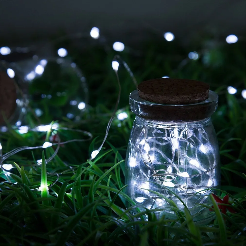 

OCDAY DC Copper 10m 100 LED Lamp Beads Waterproof IP65 Energy Saving Light String for Christmas Party Home Decoration