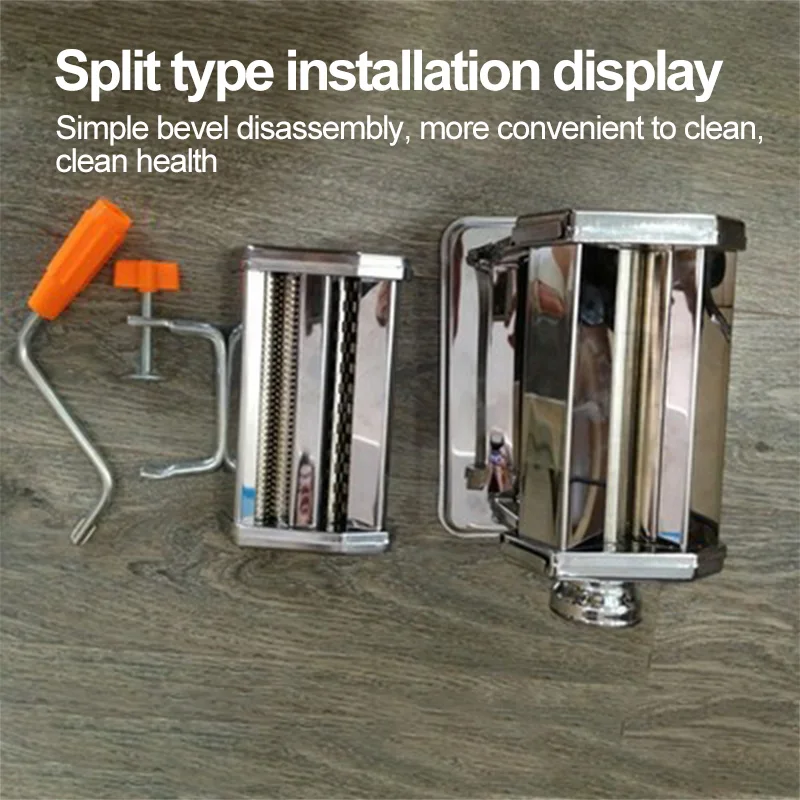 Машина для лапши с лезвиями из нержавеющей стали ручная машина нож