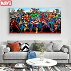 Marvel Мстители, холст, картина, супергерой, Капитан Америка, плакат, принты, настенные картины для гостиной, домашний декор