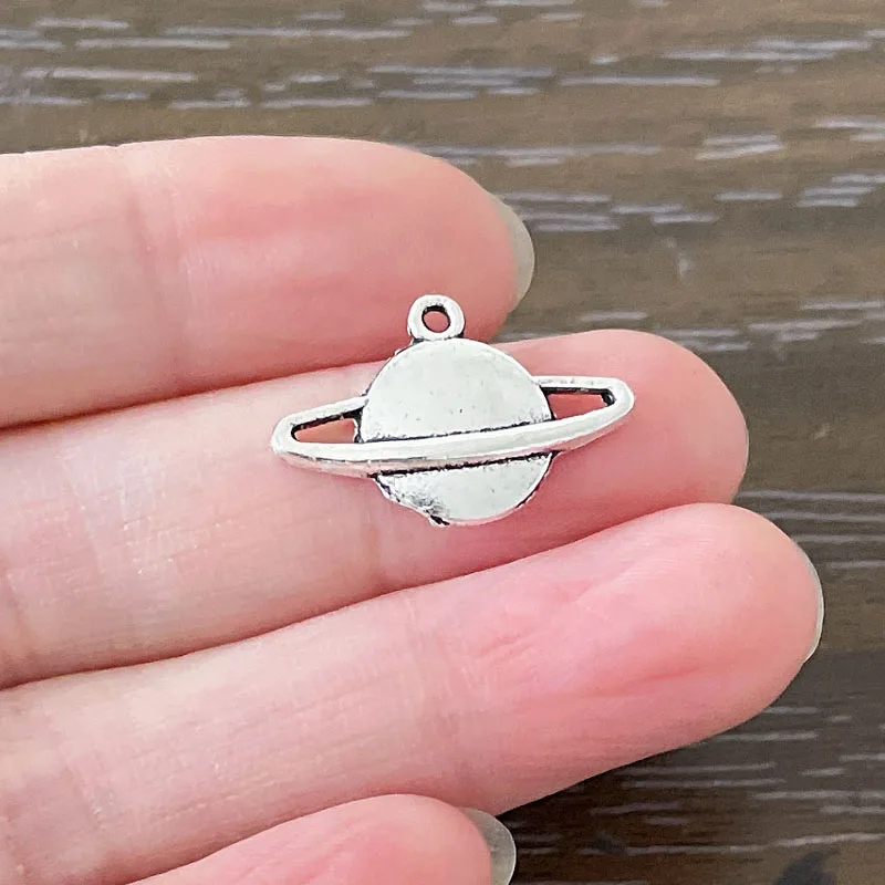 

20PCS Vintage DIY Jewelry Making Charms Small Satellite Pendant Charm For Necklace Earrings Bookmarks Key Chains Zipper Pulls