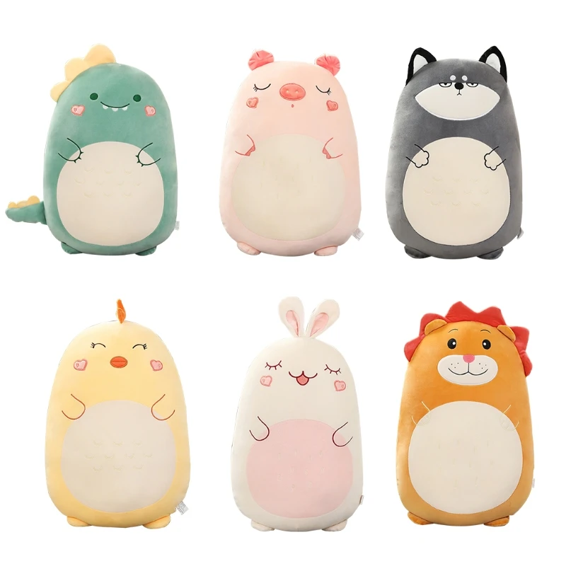 

40cm/16inch Lovely Soft Plush Doll Cartoon Throw Pillow Decoration for House Office Plush Toy Stuffed Chair Cushion Doll