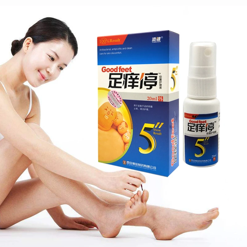

Foot Anti-Itch Spray Antibacterial Deodorant Treatment Of Beriberi,Feet Sweat Odor Athletes Liquid Anti-fungi Sock Feet Care