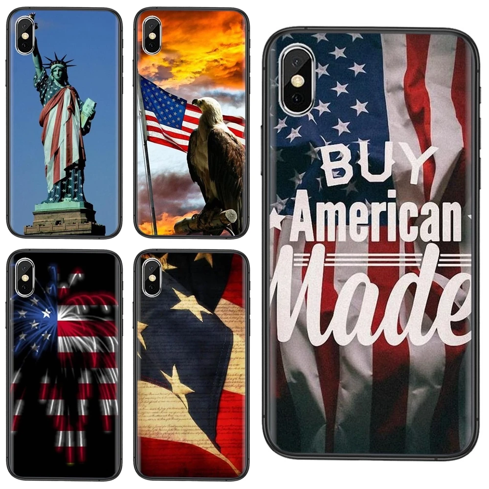 Американский флаг США американский баннер для Xiaomi Redmi K40 K30 K30S K20 Gaming 9 9C 8 8A 7 7A 6 6A 5 4X