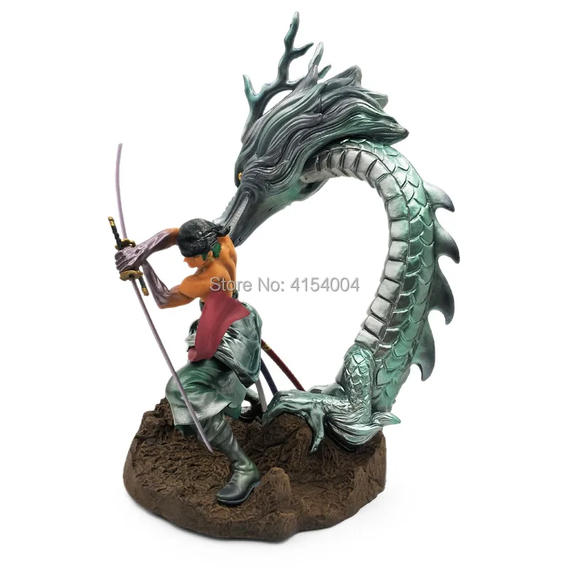 Новинка, цельный портрет пиратов, Roronoa Zoro драконов, GK, ПВХ фигурка, статуя, модель, игрушки, куклы