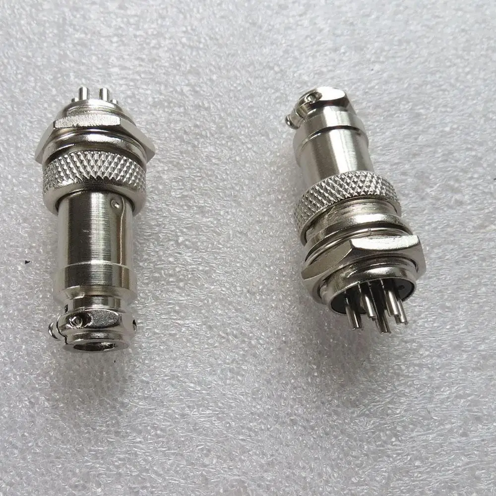 10 шт. 5Pin авиационный штекер аудио ЧПУ биполярный шаговый двигатель разъем 16 мм GX16