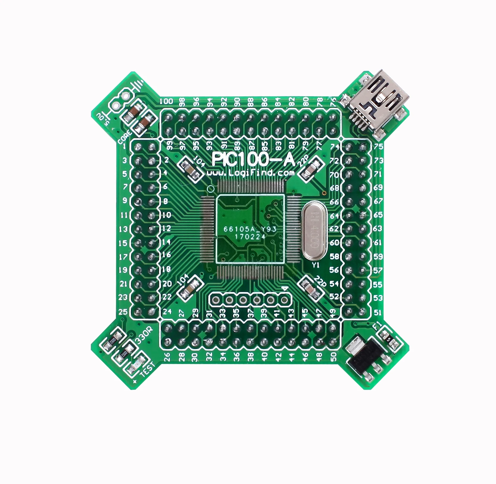 DsPIC PIC32 PIC24 модуль для развития SCM Board Core PIC100 A полуготовые продукты без MCU|Запчасти