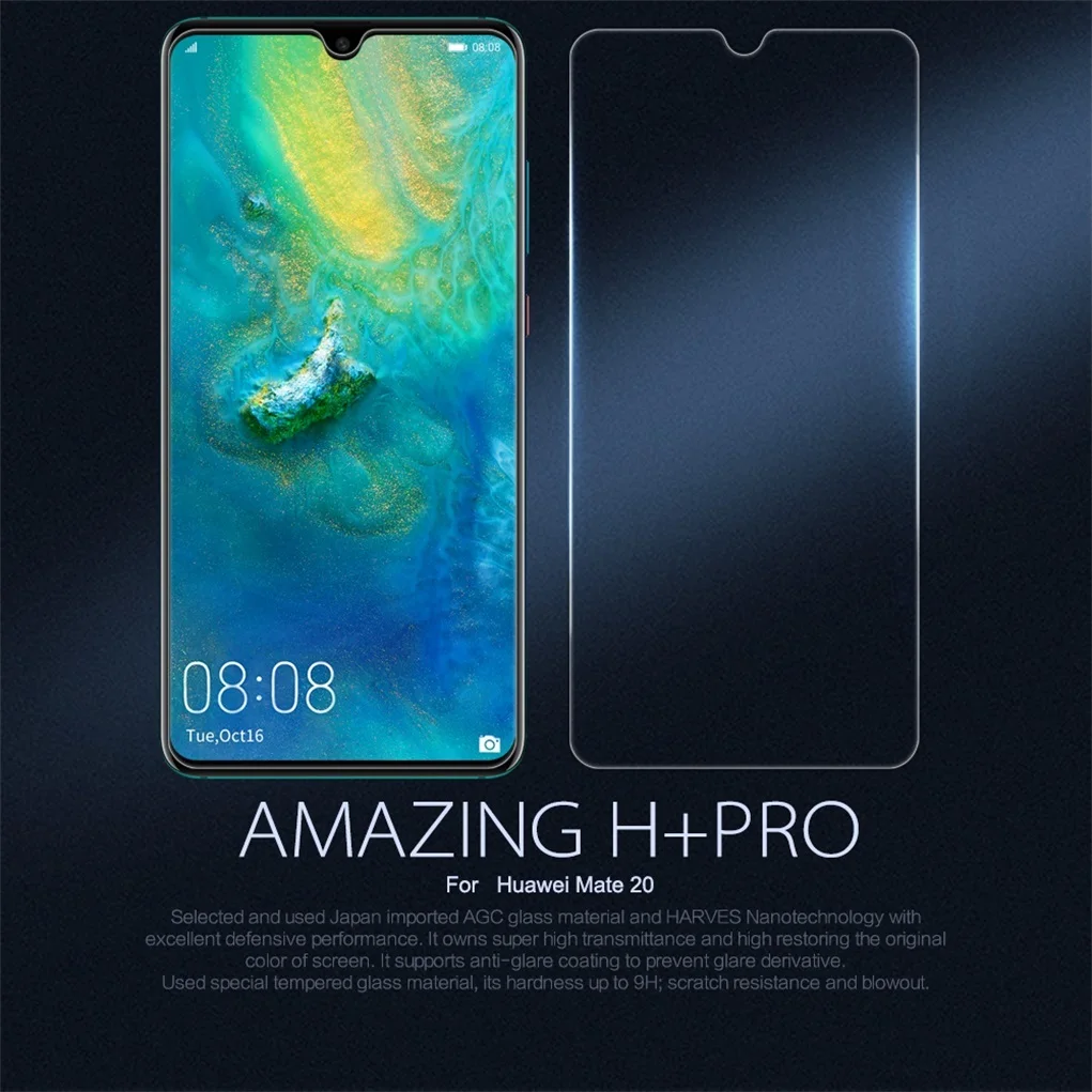 Huawei mate 20/20X 9H HD закаленное стекло Nillkin H+ Pro 0,2 мм прозрачный экран протектор для huawei mate 20 X пленка