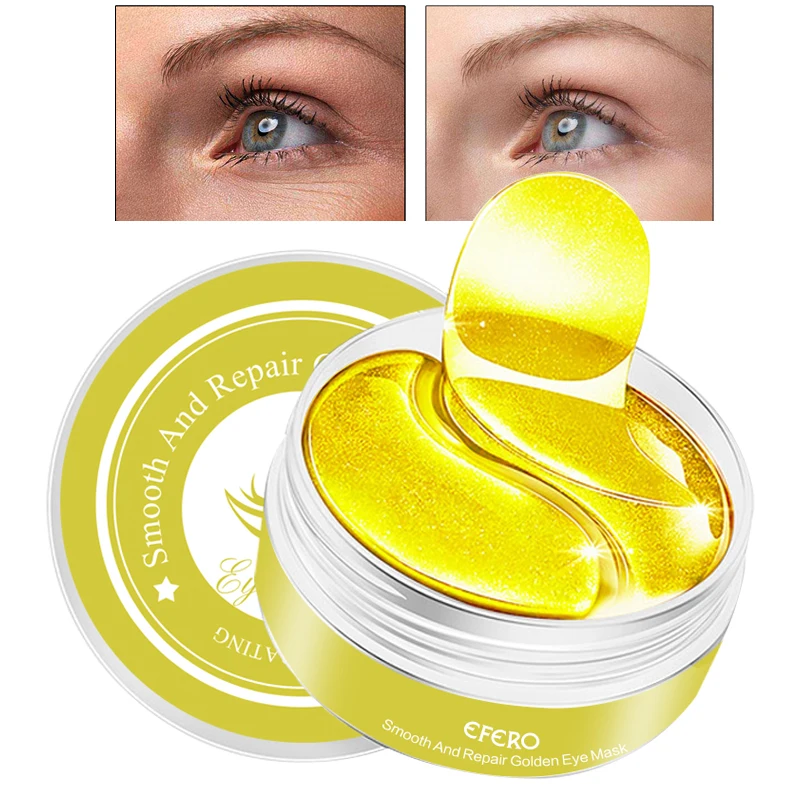 

240PCS Collagen Cyrstal Eye Mask Under Eye Patches Pads Moisturizing Dark Circles Anti-Puffiness Whitening Eyes Skin Care