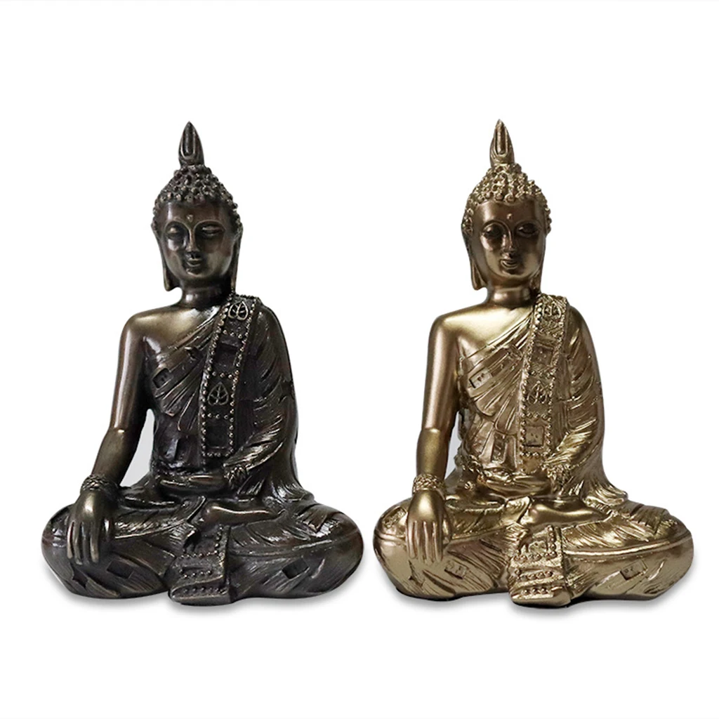 

Статуя Будды Fengshui Buddism Статуэтки Скульптура дзен медитация домашний декор