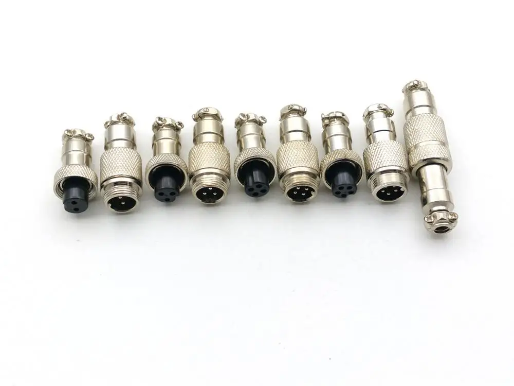 10 комплектов (Папа + мама) Авиационная вилка GX12 12 мм адаптер питания шасси|adapter