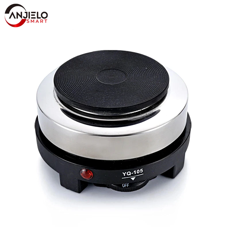 

Anjielosmart Portable Mini Electric Stove Multifunction Coffee Tea Heater Plate Mocha Heating Furnace Coffee Cup Warmer EU Plug