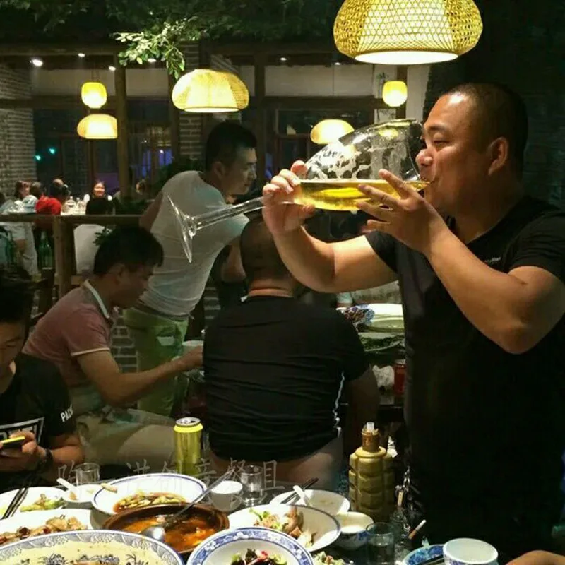 Креативная супер большая бокалы для шампанского красного вина ktv большой