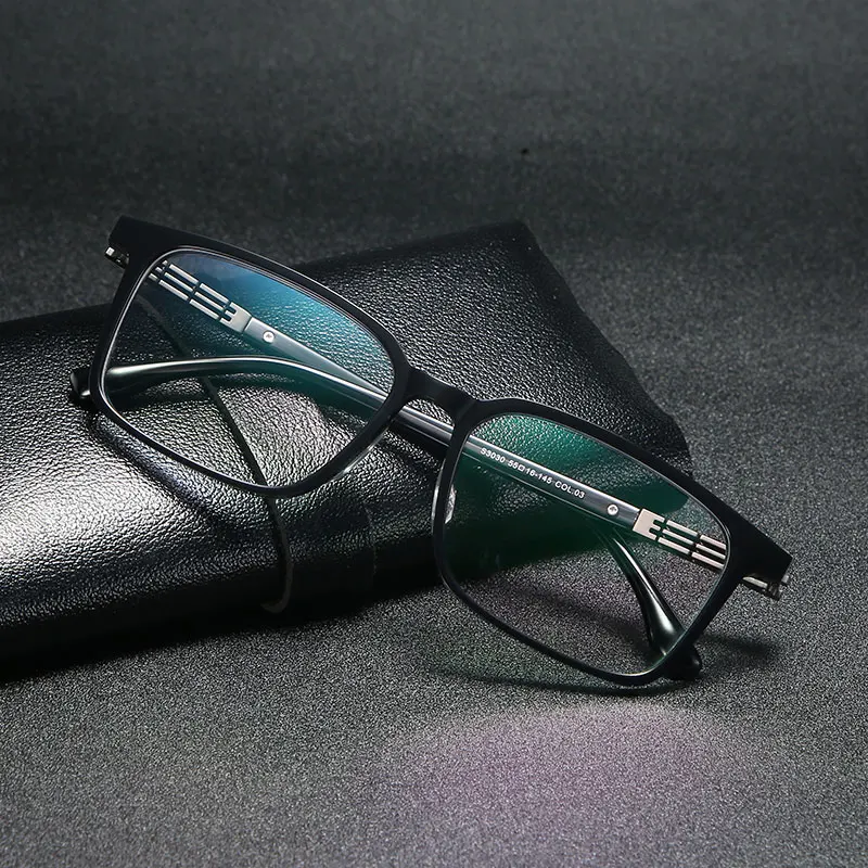 Оптические очки в ацетатной оправе для мужчин винтажные квадратные по рецепту с