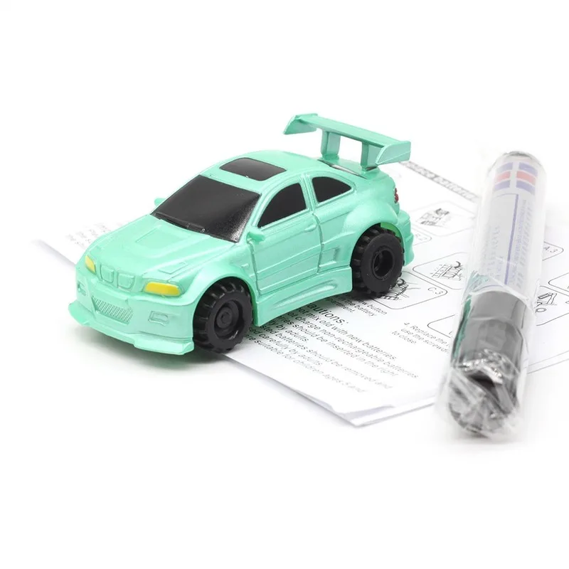 

New Engineering Vehicles Truck MINI Magic Pen Inductive Children's Truck Tank Toy Car Draw Lines Induction rail Track Car