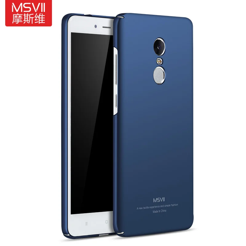 Чехол для Redmi Note 4x тонкий матовый чехол Msvii Xiaomi 4 Global Xaomi из поликарбоната Note4X чехлы