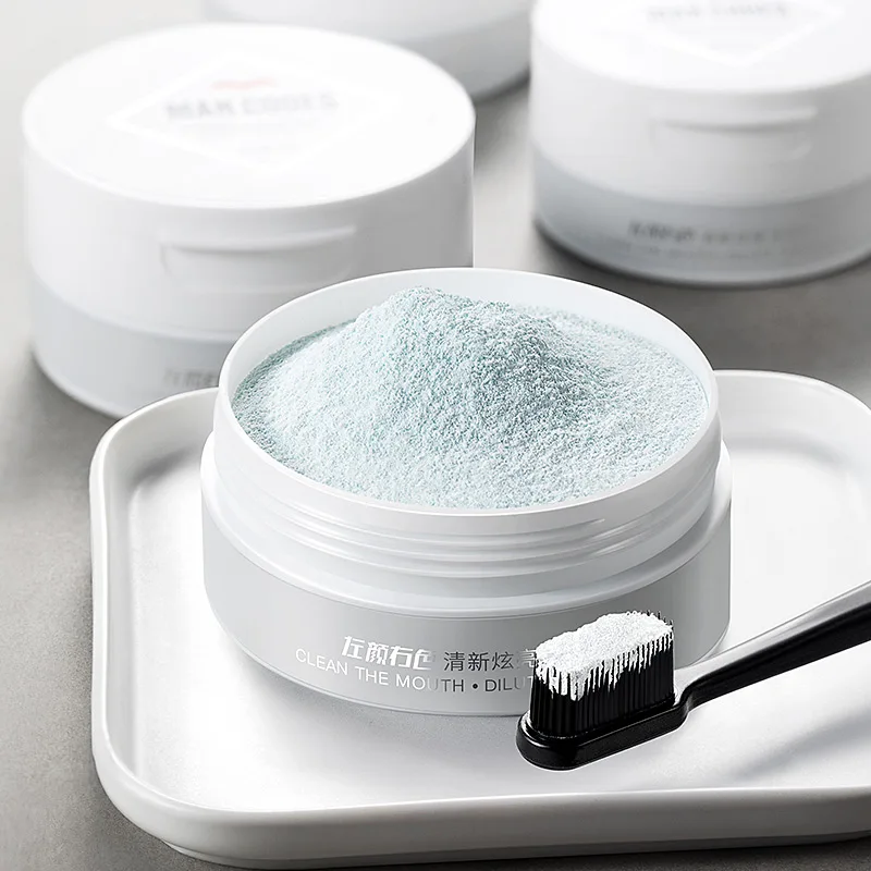 Порошок для отбеливания зубов 50 г натуральный травяной порошок белый зуб