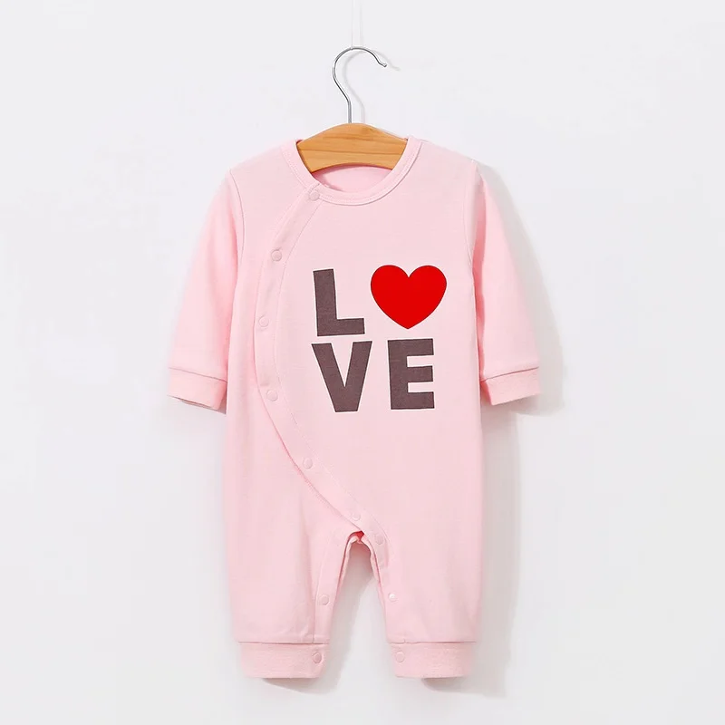 Детские комбинезоны Одежда для новорожденных девочек с милым мультяшным принтом