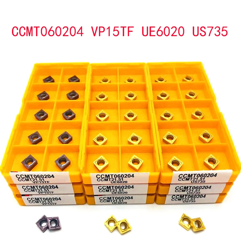 CCMT09T304 VP15TF UE6020 US735 CNC Internal turning tool carbide milling CCMT060204 lathe CCMT | Инструменты