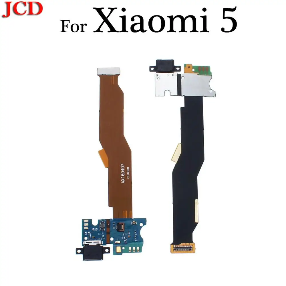 JCD новый микро док-разъем зарядная Плата USB зарядный порт гибкий кабель для Xiaomi 5 M5