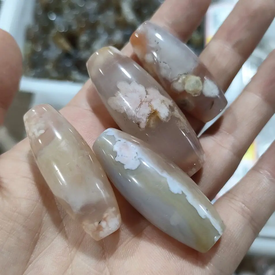 

Натуральные камни и минералы Агатовые камни бусины для изготовления ювелирных изделий 1 шт.