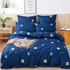 Комплект постельное  бельё  Alanna X series 06, комплект из 4-7 предметов, с принтом в виде звезд, дерева, цветов, для дома постельного белья