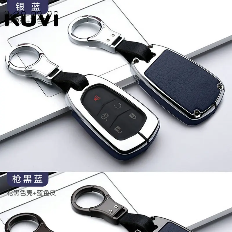 Чехол для ключей сумка-брелок Cadillac ESV Escalade CTS XTS SRX ATS 2015 2016 2017 2018 CT5 XT5 XT6