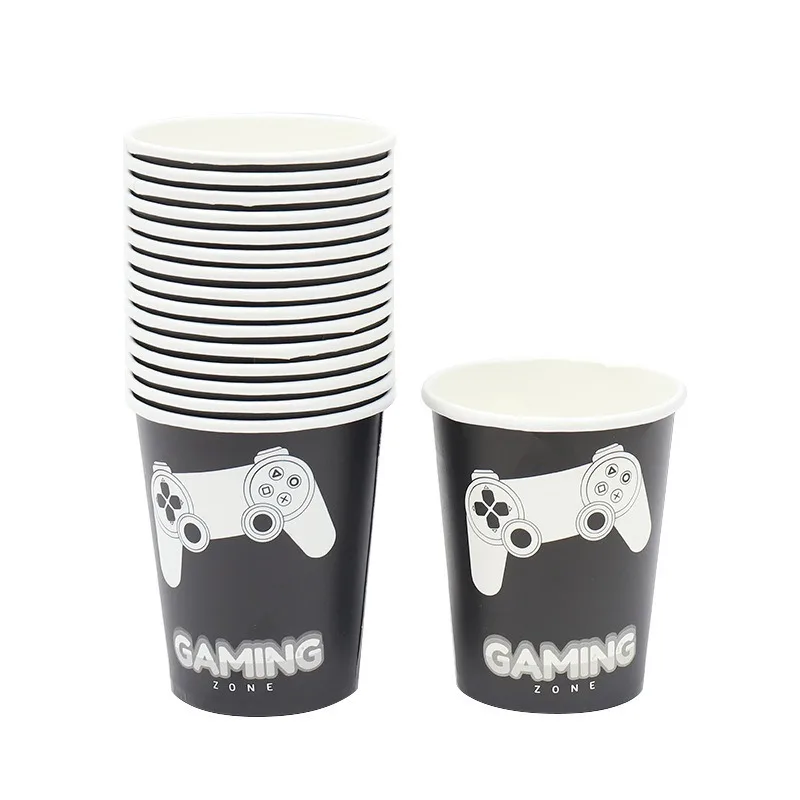 Геймпад одноразовый набор столовых приборов контроллер видеоигр Салфетка