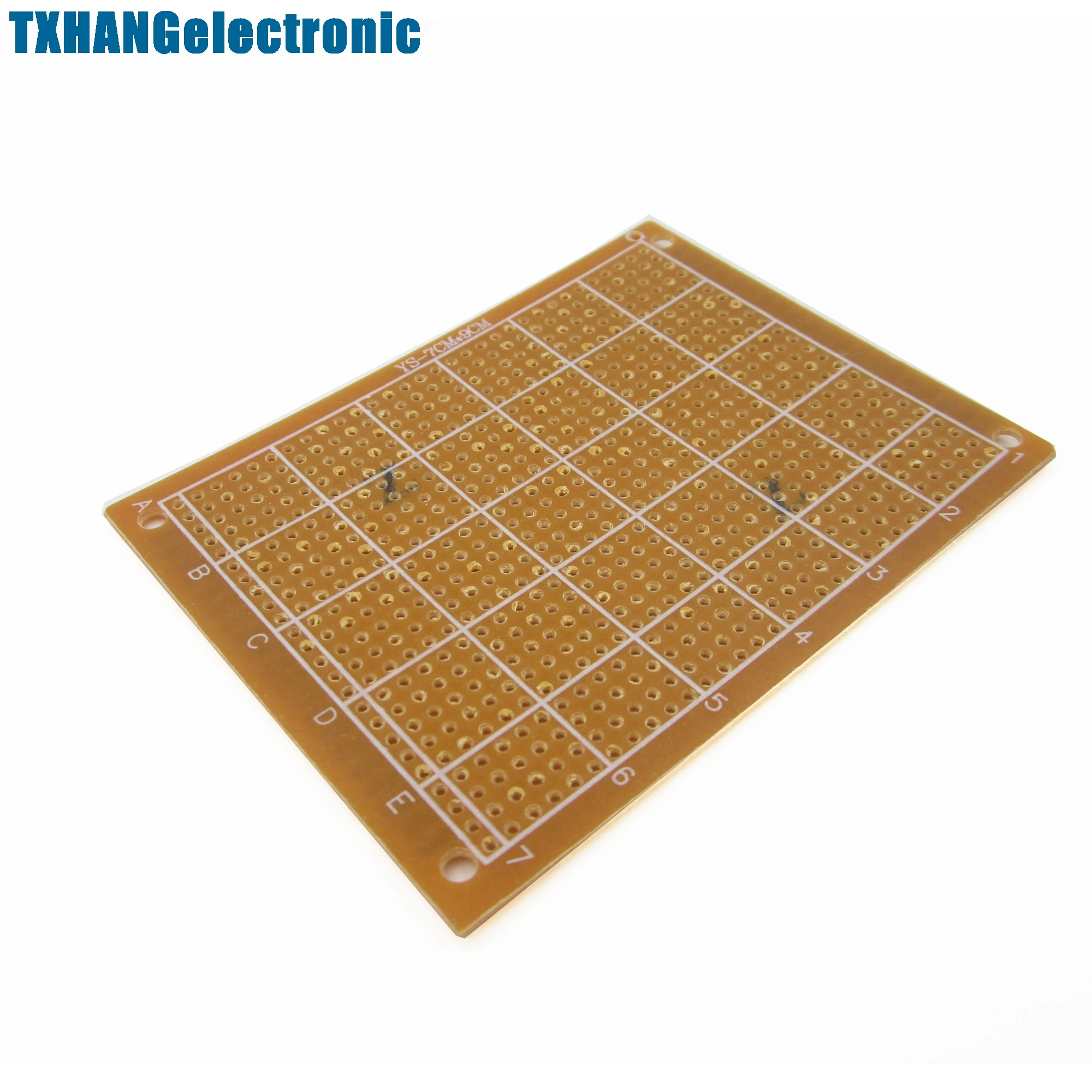 10 шт. 7x9 см DIY Прототип бумаги PCB универсальная печатная плата