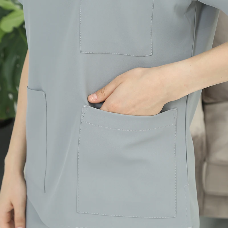 Скрабы медицинская униформа для женщин медсестра равномерной салон красоты