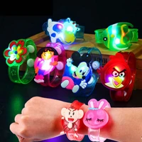 novelty children watch strap with luminous led lights creative bracelet watch flash wrist luminous toys kid gifts glow party
