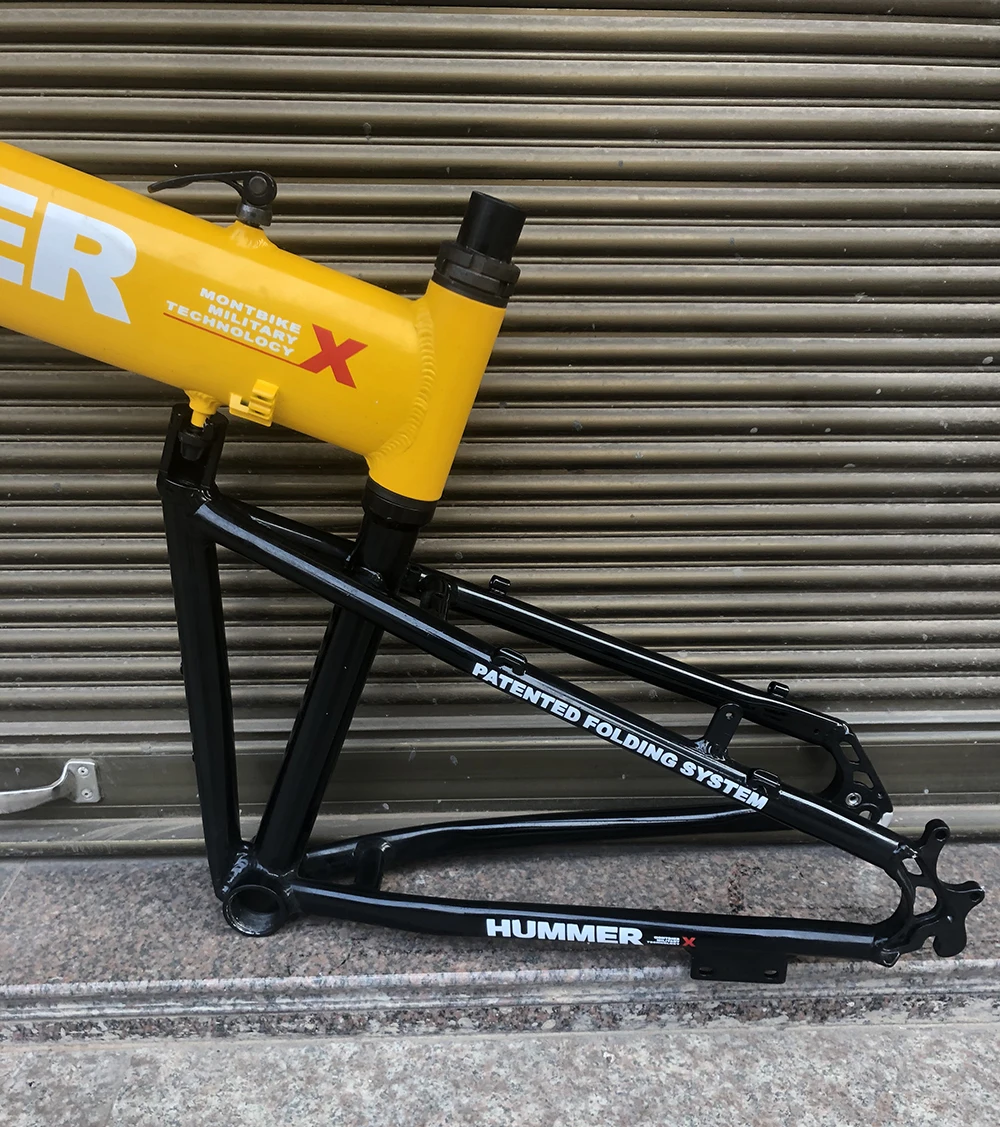 MTB складная рама для велосипеда 26 &quotалюминиевая горная 17 дюймов Рама