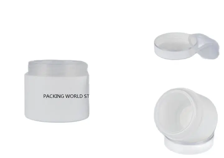 30 г белая пластиковая банка для крема/горшок/бутылка