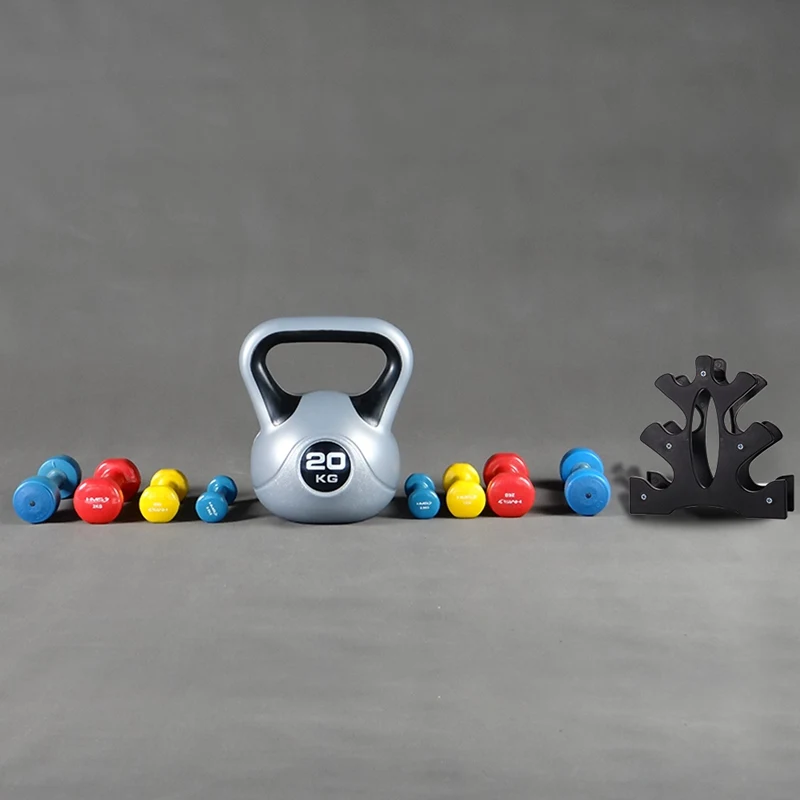

2020 Dumbbell Rack Stand 3 Tier Dumbbells Weights Handle Stand Small Plastic Holder For Home Office Exercise Accessoires