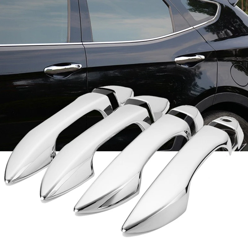 

for Hyundai Tucson 2015-2019 ABS Chrome Exterior Door Handles Cover Trims Car Decoration Outer Accessories