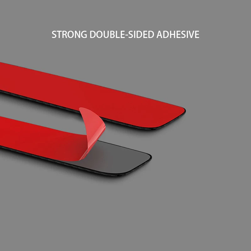 2PCS Universal Car Bumper Protector Stickers Auto Front Rear Door Guard Scratch Sticker Strip Rubber Styling | Автомобили и