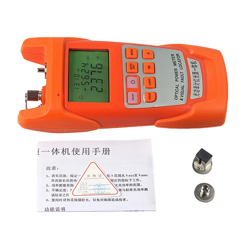 

OUTEST DXP-50D Fiber Optical Power Meter -70 -10dbm Visual Fault Locator 10km Fiber Optical Cable Tester Pen 10MW