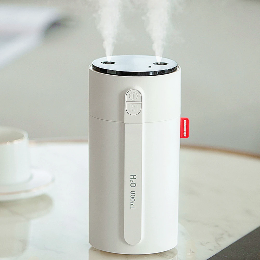 

800ml Wireless Aromatherapy Diffuser Humidifier 2000mAh Battery Rechargeable Essential Oil Diffuser Air Humidifier For Home Car