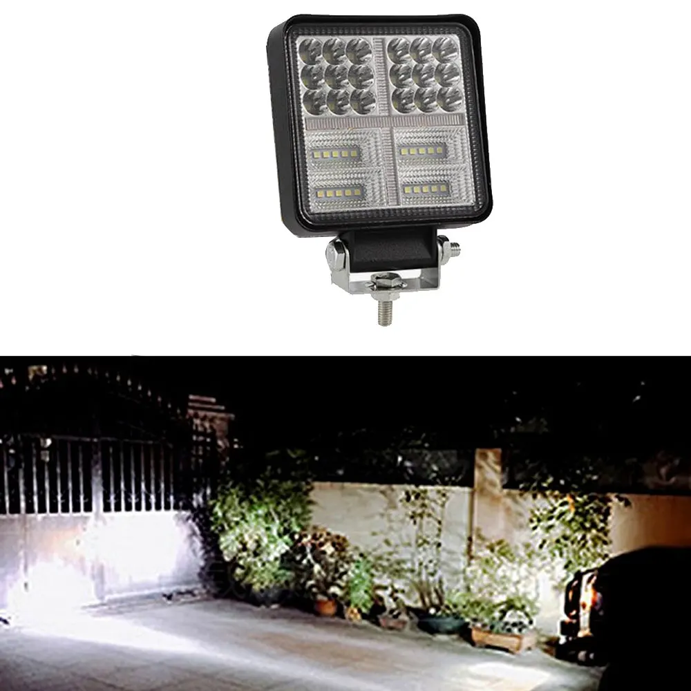 177 Вт квадратные 4 дюймовые Прожекторы для внедорожников диафрагма мотоциклов с