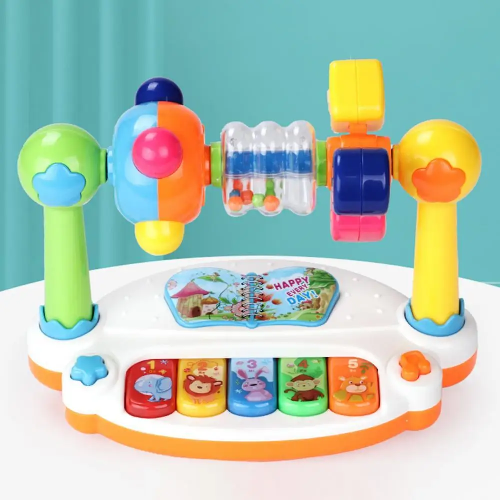 

Children Baby Rotating Music Piano with Light Sound Educational Toy Kids Gift Education Toy