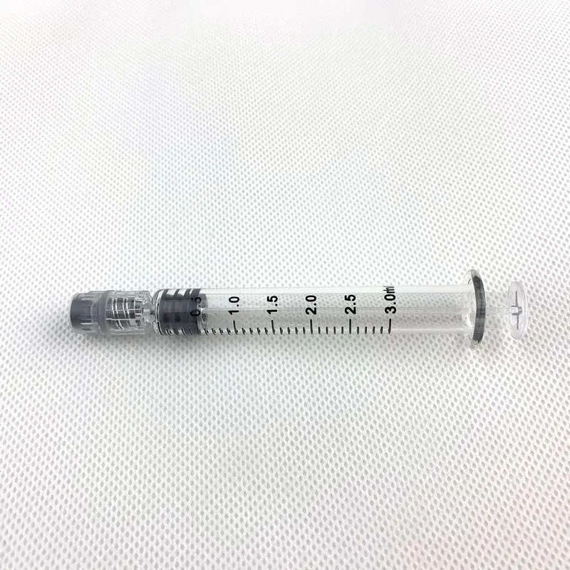 Стеклянный шприц Luer Lock шприц-боросиликатный стеклянный предварительно