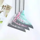 Щетка стеклоочистителя для пола 1 комплект, не прилипает, передвижной силиконовый скребок для окон и шерсти домашних животных, скребок для ванны, туалета