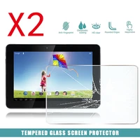 2pcs tablet tempered glass screen protector cover for hannspree hannspad sn1at71b 10 1 tablet computer tempered film