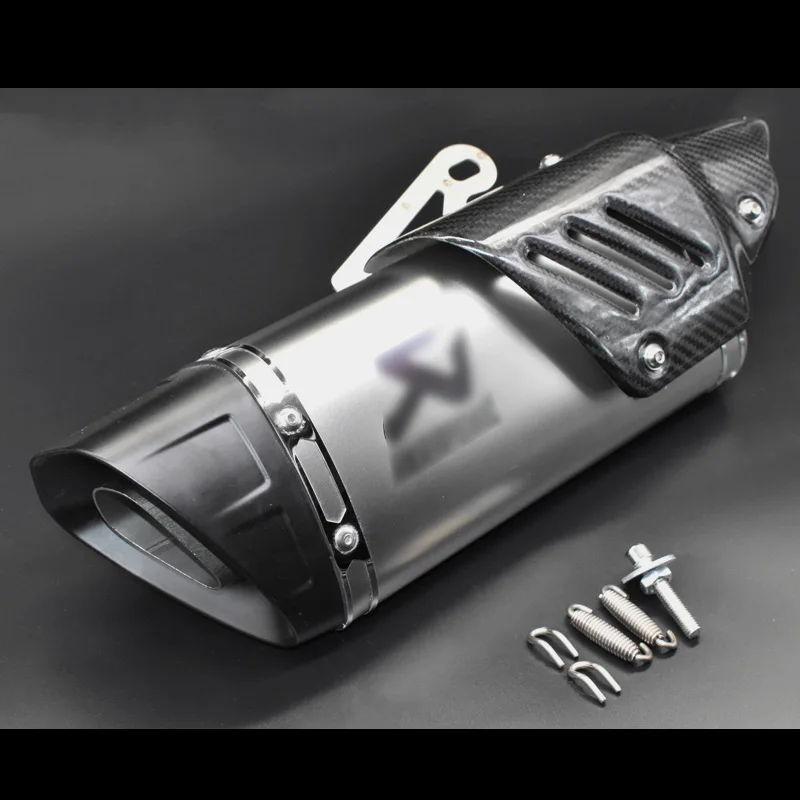 Универсальный мото rcycle выхлопной карбоновый глушитель выхлопной мото rcycle escape moto без db killer для R6 R1 CBR500 Z750