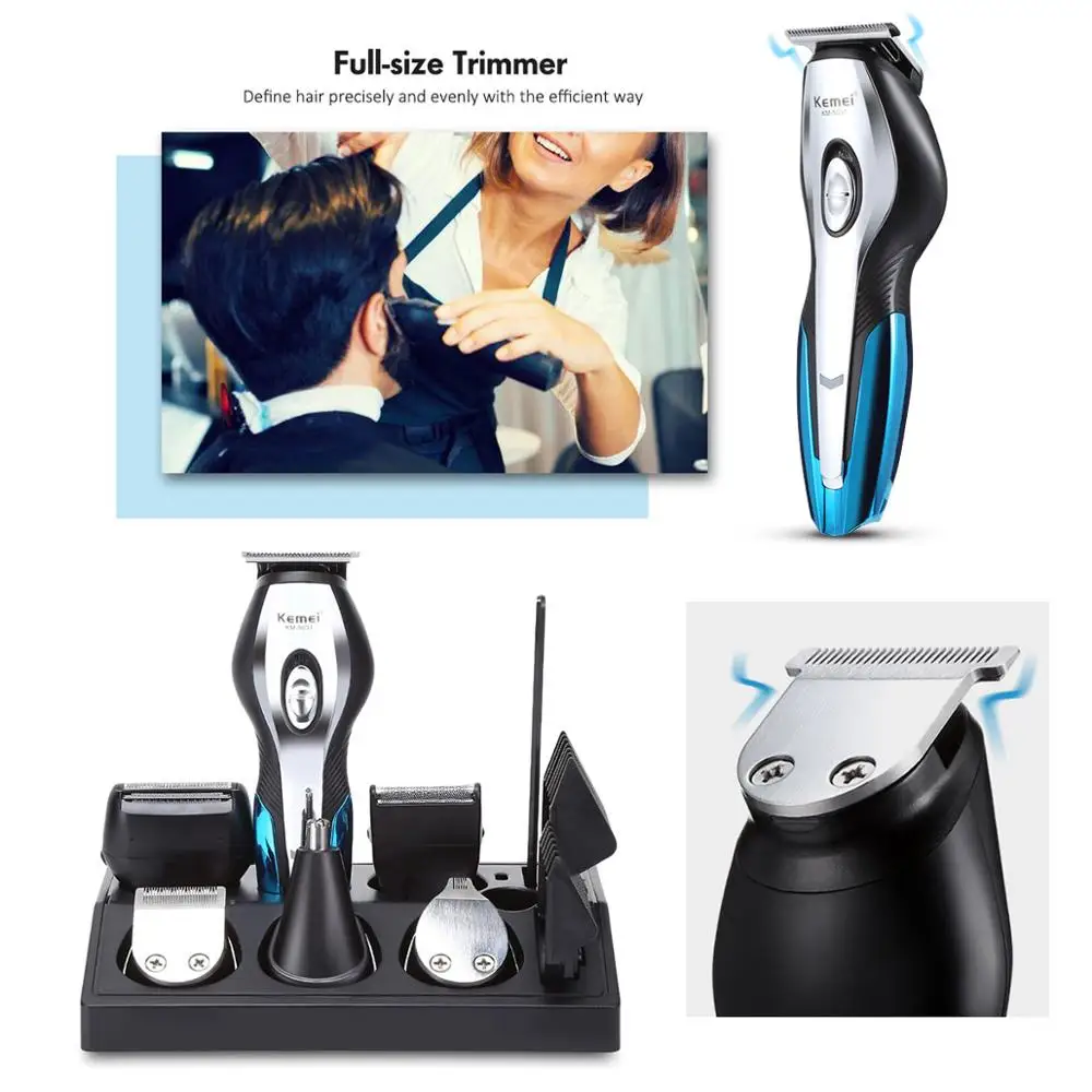 

Kemei KM5031electric Personal Hair Clipper Hair Clipper, Professional Shaver, Shaver, Rechargeable Tools, Three-prong Clipper