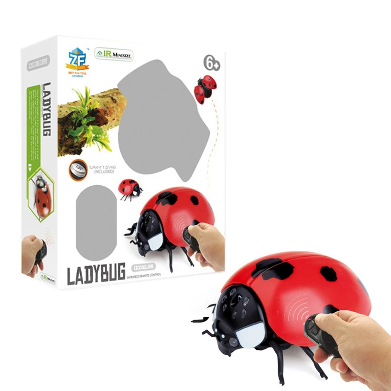 Дистанционное управление насекомое Божья коровка животное разбивая пародия