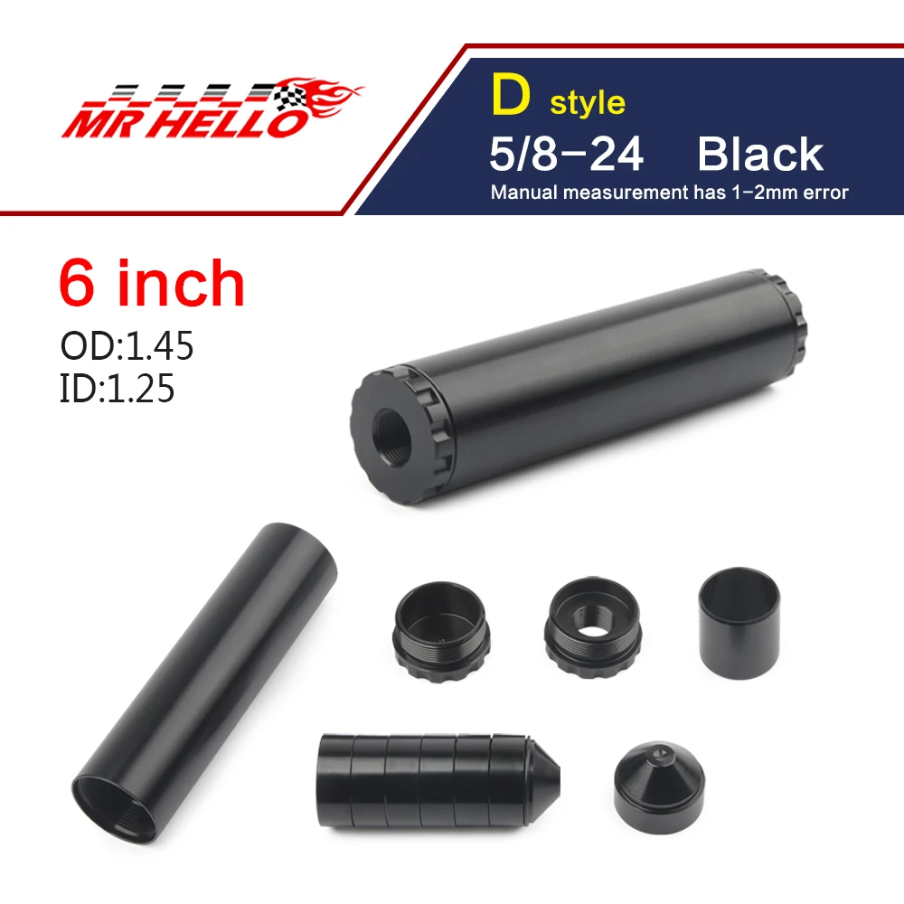 D 5-8-24 Black Спиральный 1/2-28 5/8-24 одножильный автомобильный топливный фильтр для NAPA 4003 WIX 24003 топливная ловушка сольвентные фильтры 6" - Цвет: D 5-8-24 Black