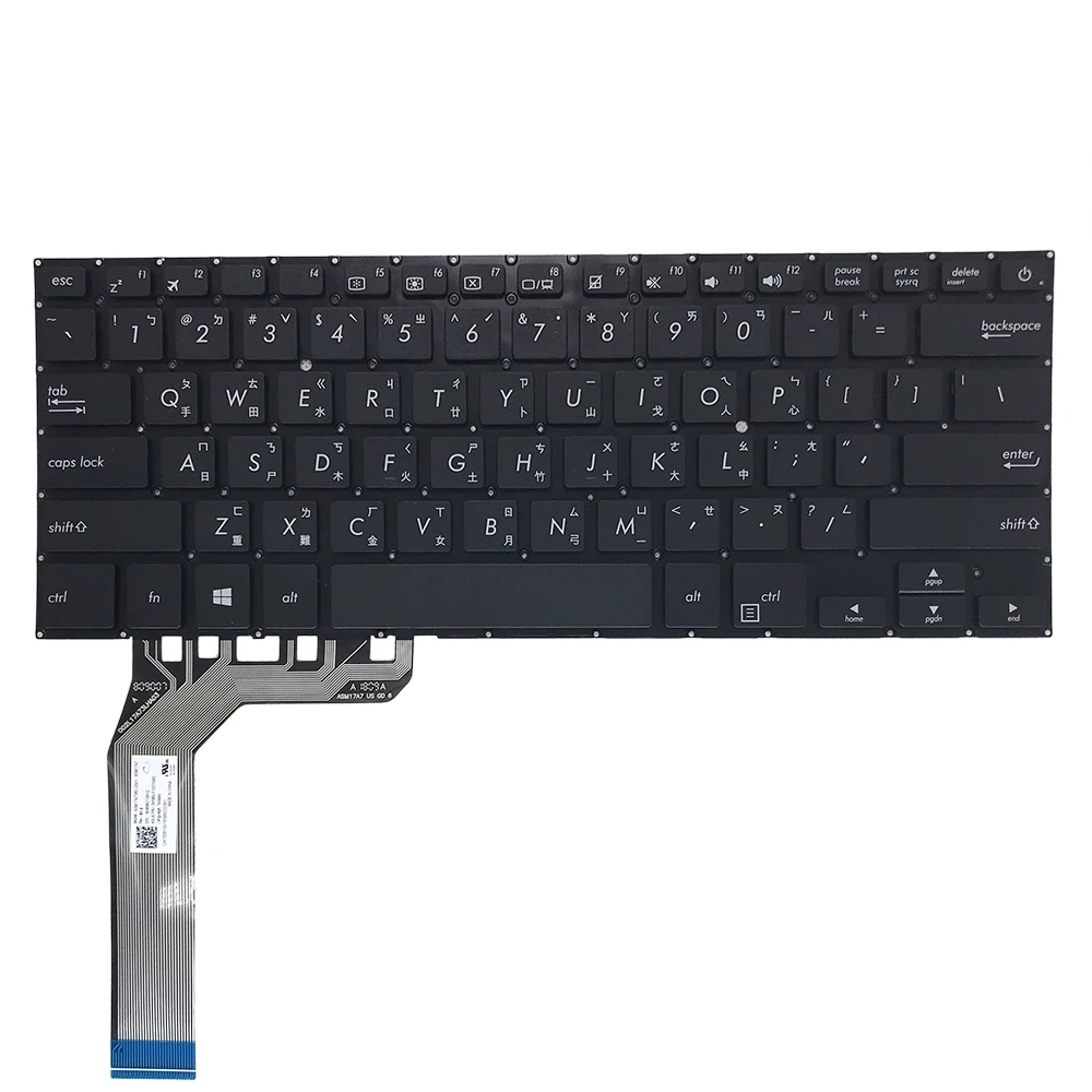

Сменные клавиатуры OVY CH Для ASUS X407 X407MA X407UA X407UF X407UB X407UBR, китайская черная клавиатура для ноутбука 0KNB0 F103TW00