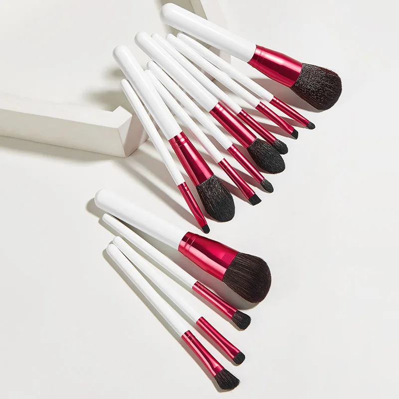 

Makeup Brush 13Pcs High Quality Synthetic Hair Brushes Set-Powder Blush Foundation Eyeshadow Beauty